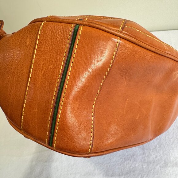 DOONEY & BOURKE Florentine British Tan Side Pocket Hobo - Picture 3 of 16